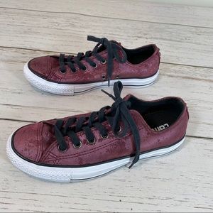 Converse All Star Bordeaux sneakers